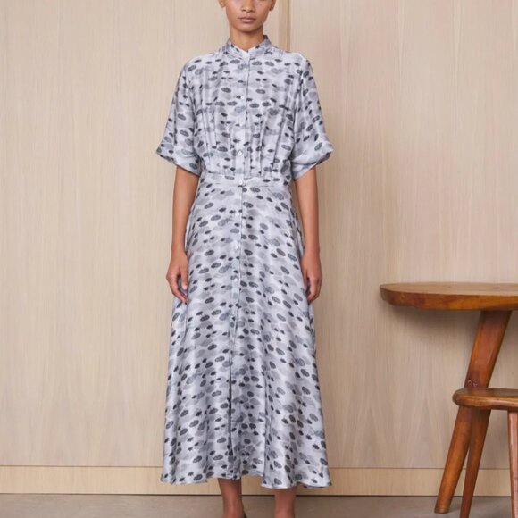 NWOT Officine Generale Luxurious Dress (Italian Silk) - Picture 2 of 12